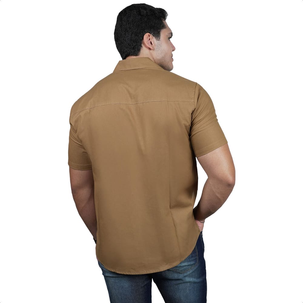 WORK COTTON SHIRT DESERT