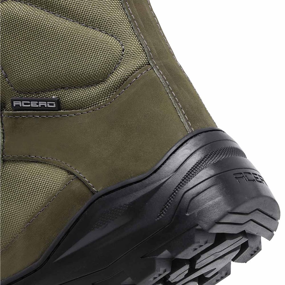 MILITARY NUBUCK OLIVE BOOT
