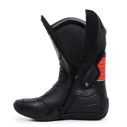 LEATHER SPEED RED BOOT