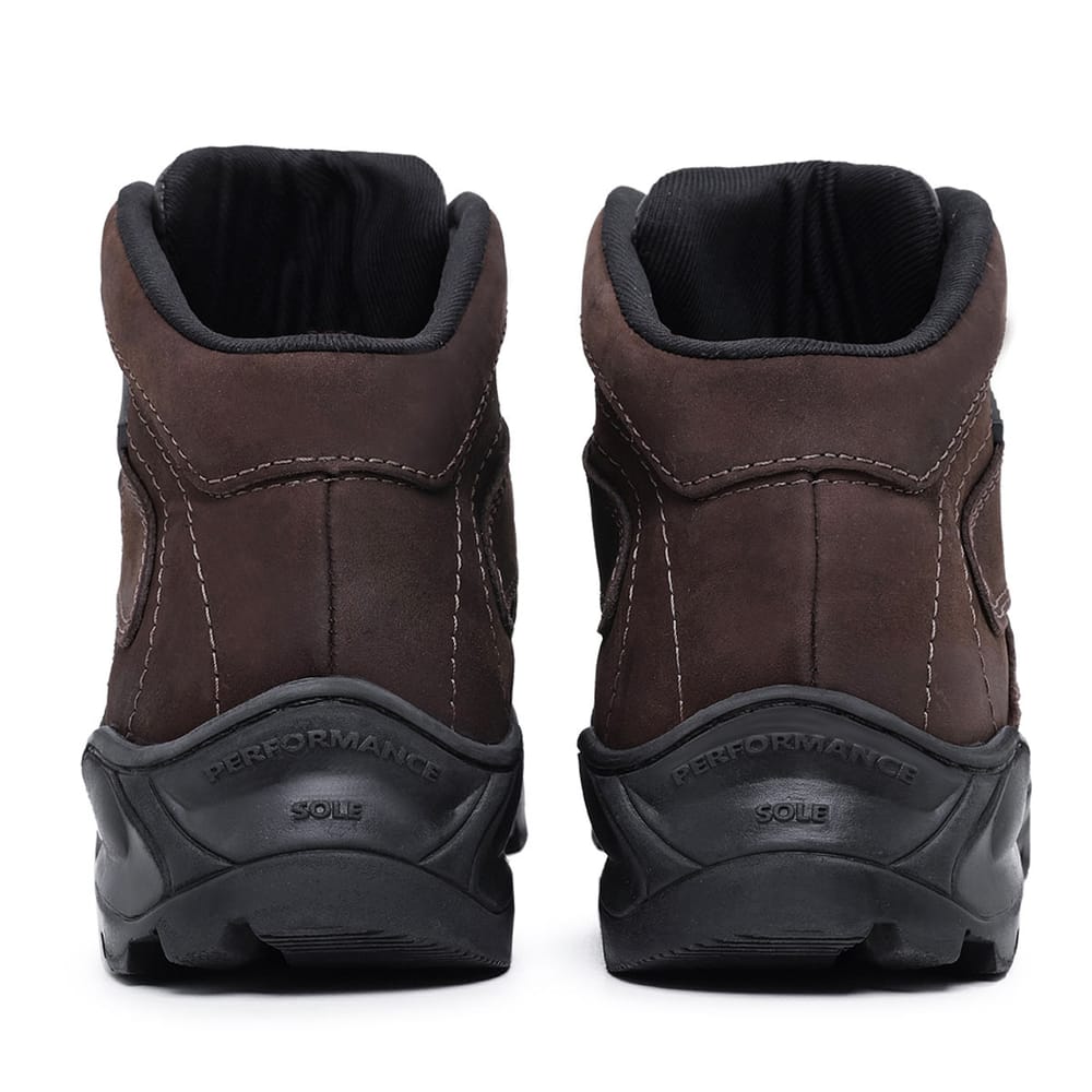 ADVANCED LEATHER DESERT BLACK BOOT