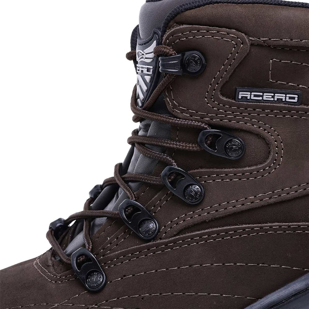 ADVANCED LEATHER DESERT BLACK BOOT