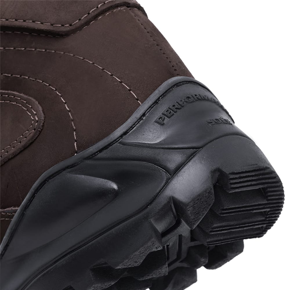 ADVANCED LEATHER DESERT BLACK BOOT