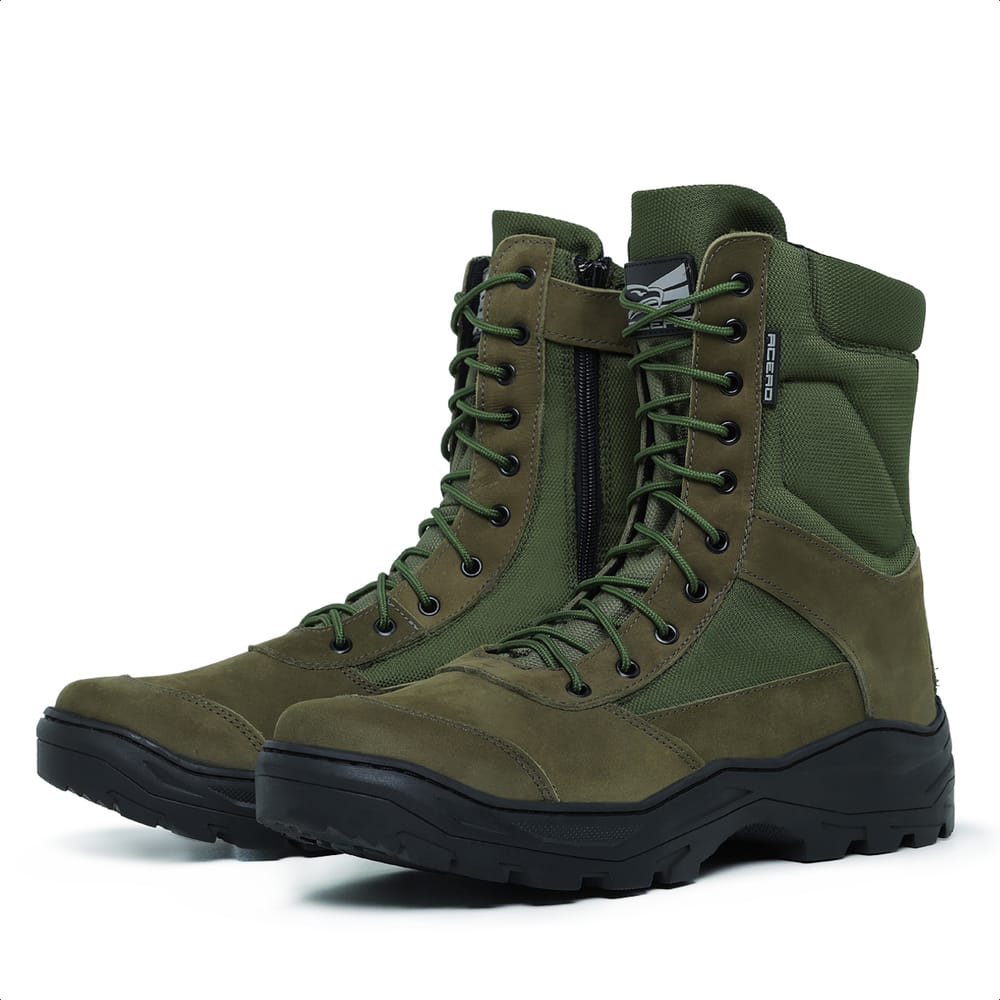 JUNGLE ZIP OLIVE BOOT