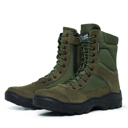 JUNGLE ZIP OLIVE BOOT