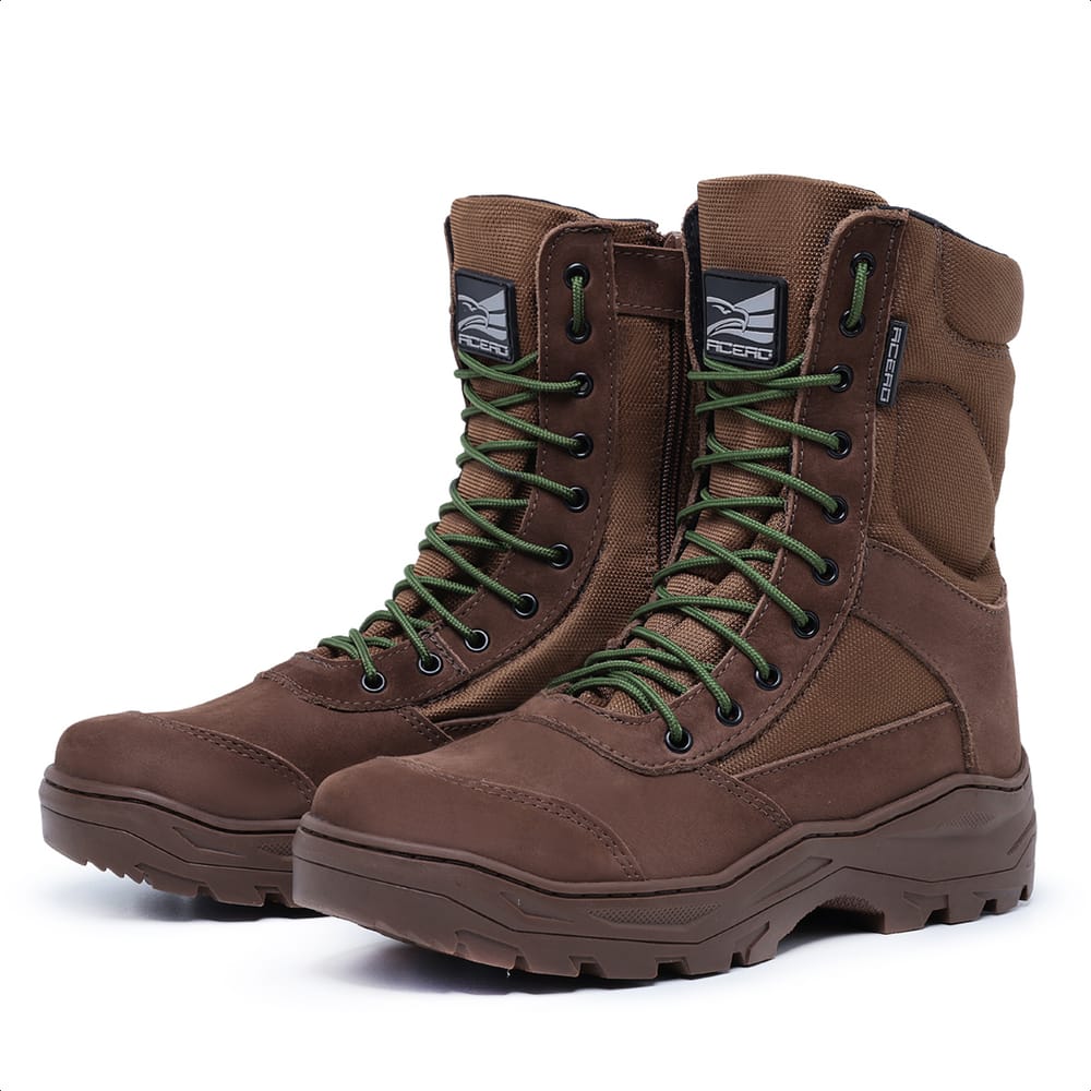 JUNGLE ZIP BROWN BOOT