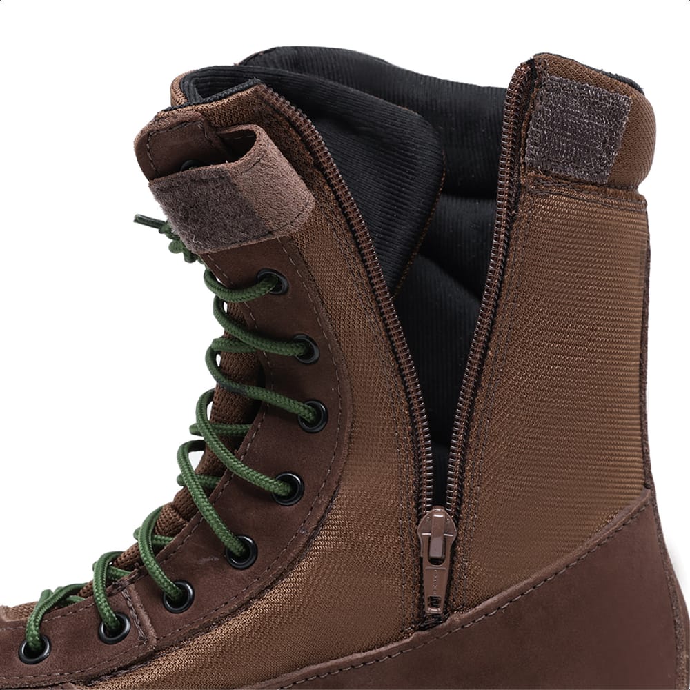 JUNGLE ZIP BROWN BOOT