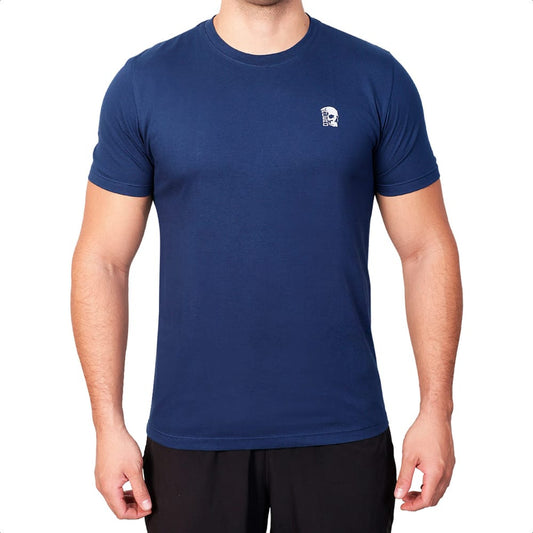 SKULL INSIGNIA T-SHIRT BLUE