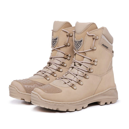 LEATHER RIDER SAND BOOT