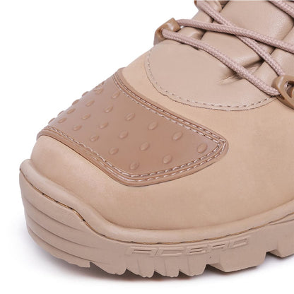 LEATHER RIDER SAND BOOT