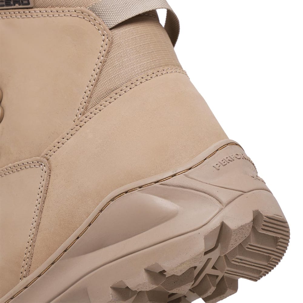 LEATHER RIDER SAND BOOT